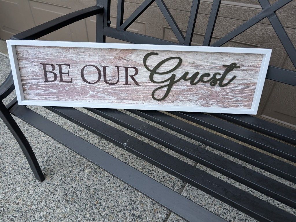 Wooden Sign