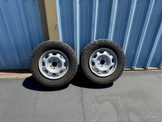 Ford F-150 rims Mickey Thompson Baja Legend Tires on Steel Wheels – Set of 2
