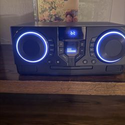 Pyle PHSKR28 Bluetooth CD Stereo System, MP3/DVD/CD Playback, Dual USB Recording CD Player with Speakers