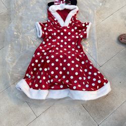 Disney Minnie, Mouse Christmas Dress Park Original