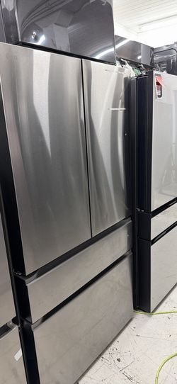 30 cu. ft. SMART Standard Depth MAX French Door Refrigerator with Internal Water Dispenser in PrintProof Stainless Steel