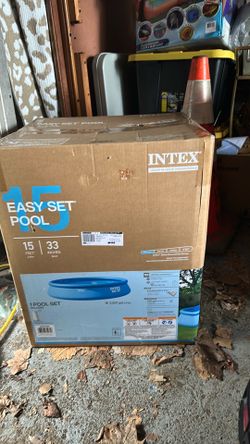 Intex 15x33 pool