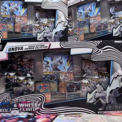 Pokemon Unova Black Bolt White Flare Costco Heavy Hitters