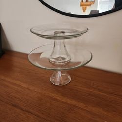 2 TIER Stand Cake Stand Desert Tray