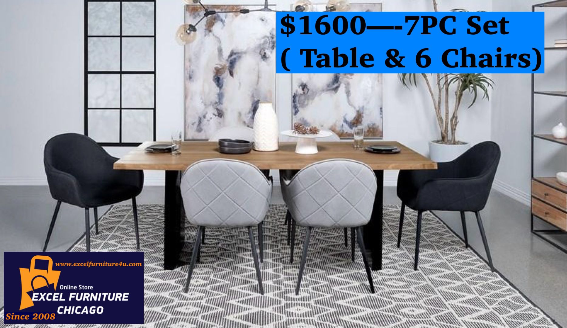 Brand New Dinning Room Set ( Table & Chairs) 