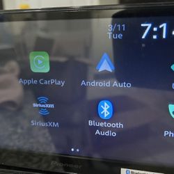 DMH-160BT Pioneer Double Din Touch Screen Radio