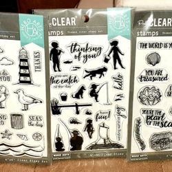 Poly Clear Stamps By Hero Arts Brand New