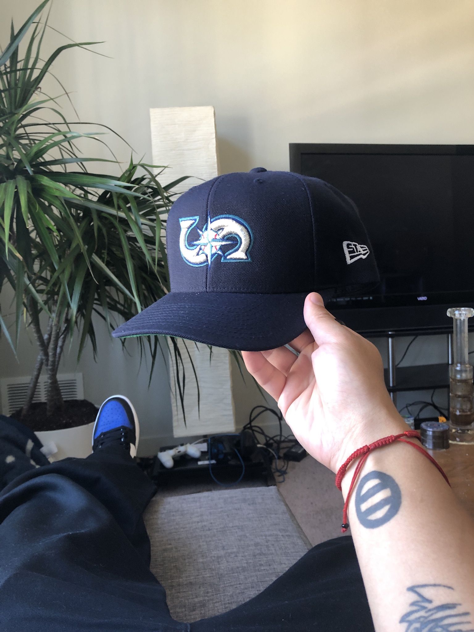 Mariners Snapback - Sideways s swimteam Wave Cap