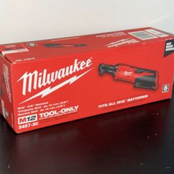 Milwaukee New 3/8” Ratchet M12
