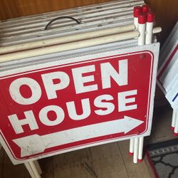 Ope house Signs 