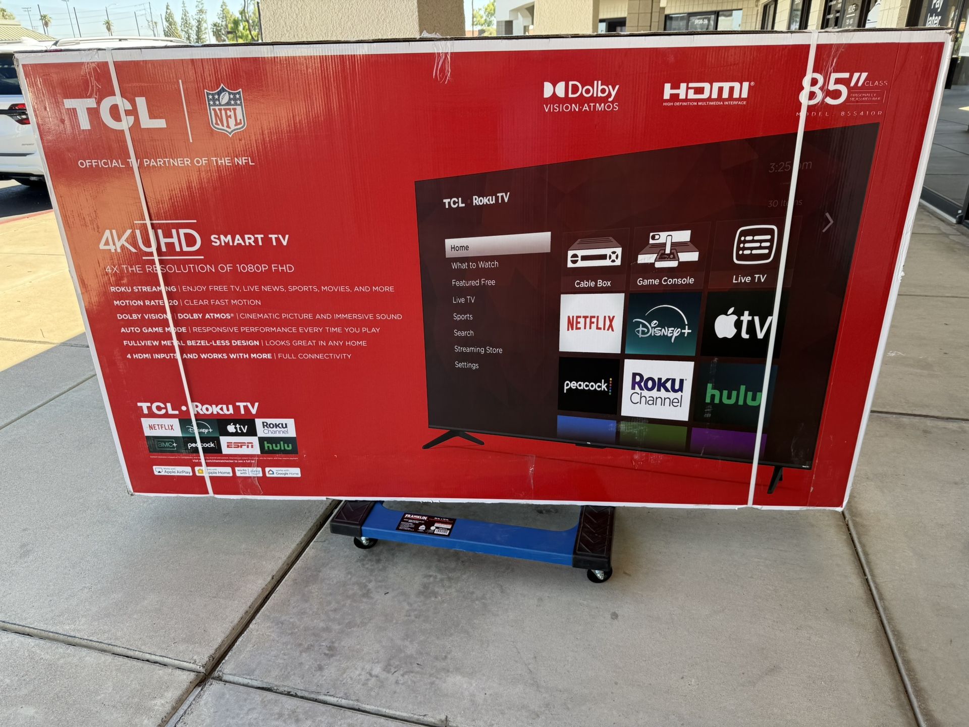 85 TCL Smart 4k Hdtv 6 Month Warranty Free Delivery 6 Month Warranty