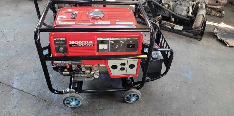Honda Generator Electric Start 