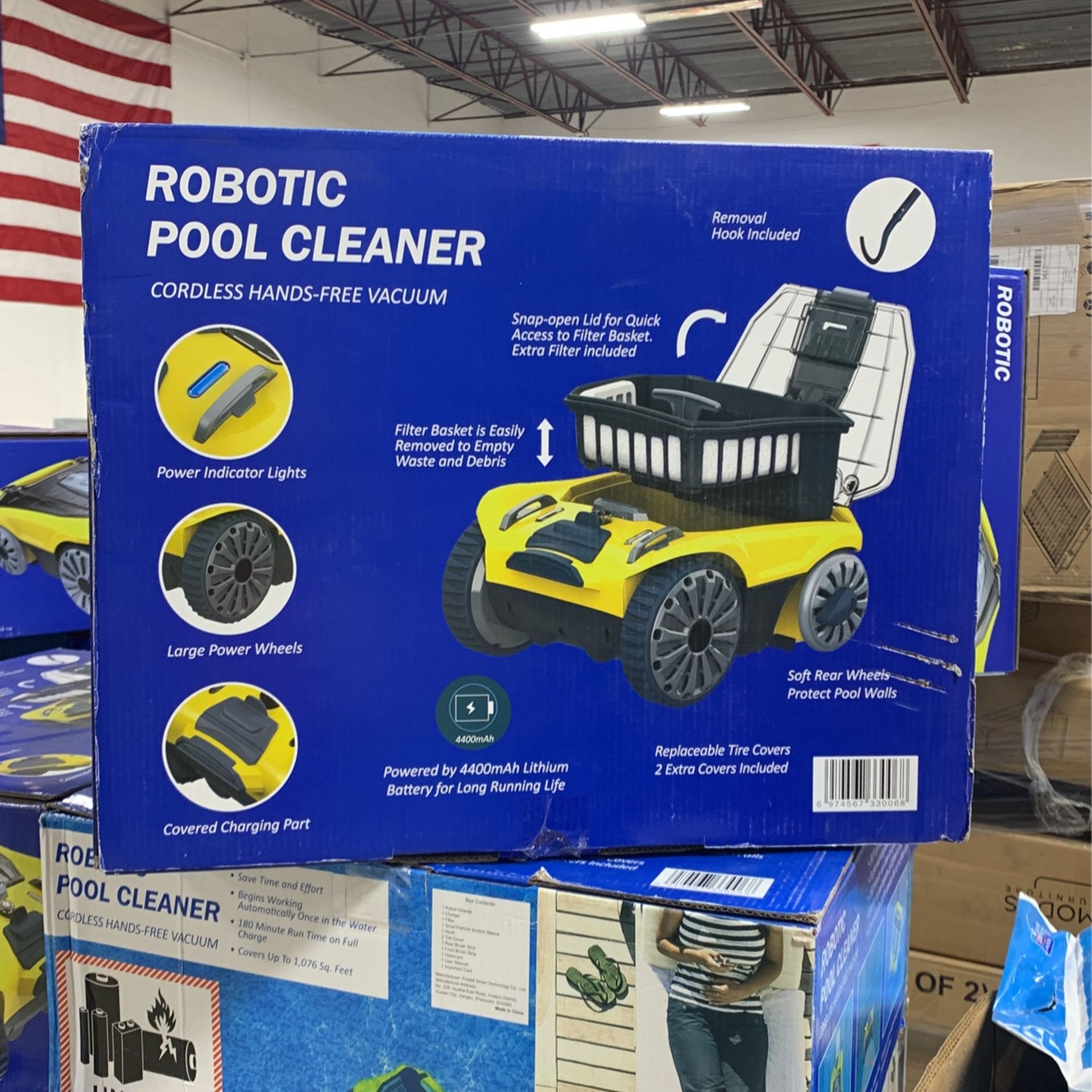 Robotic Pool Cleaner Vacuum 