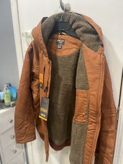 Ariat Durastretch Canvas Jacket Sherpa LiningSize    M Size L Siz