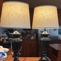 Antique Black Lamps