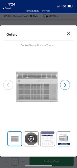 GE 10000 BTU Window AC Unit