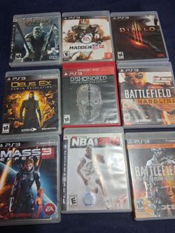 Playstation 3 games