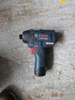 Bosh 12v  Impact Drill And Battery  No Charger New
