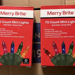 Merry Brite 70 Count Mini Lights