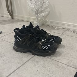 Black Armani Designer Sneakers 