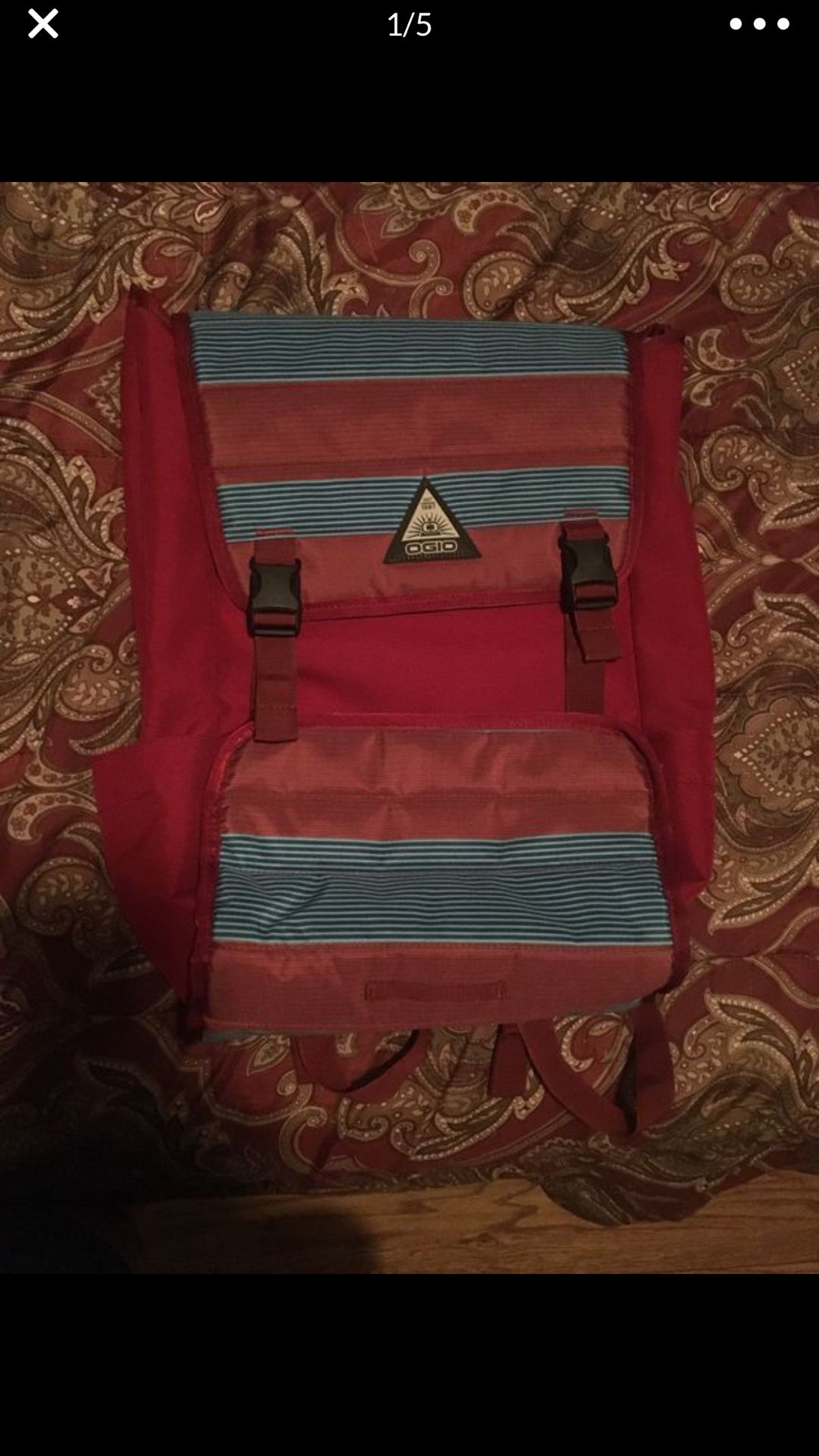 Backpack with laptop holder