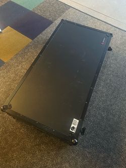 Odyssey FZBM10WBL Universal Turntable DJ Coffin with Wheels - Black Label $250 OBO