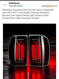 Led Tail Lights with 2001-2011 Ford Ranger