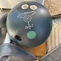 Ebonite vintage ball gyro balanced
