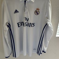 Real Madrid Long Sleeve Jersey 