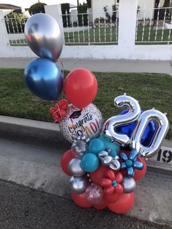 Graduation balloons
