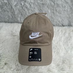 Adult Unisex Nike Beige Club Cap for Men M/L