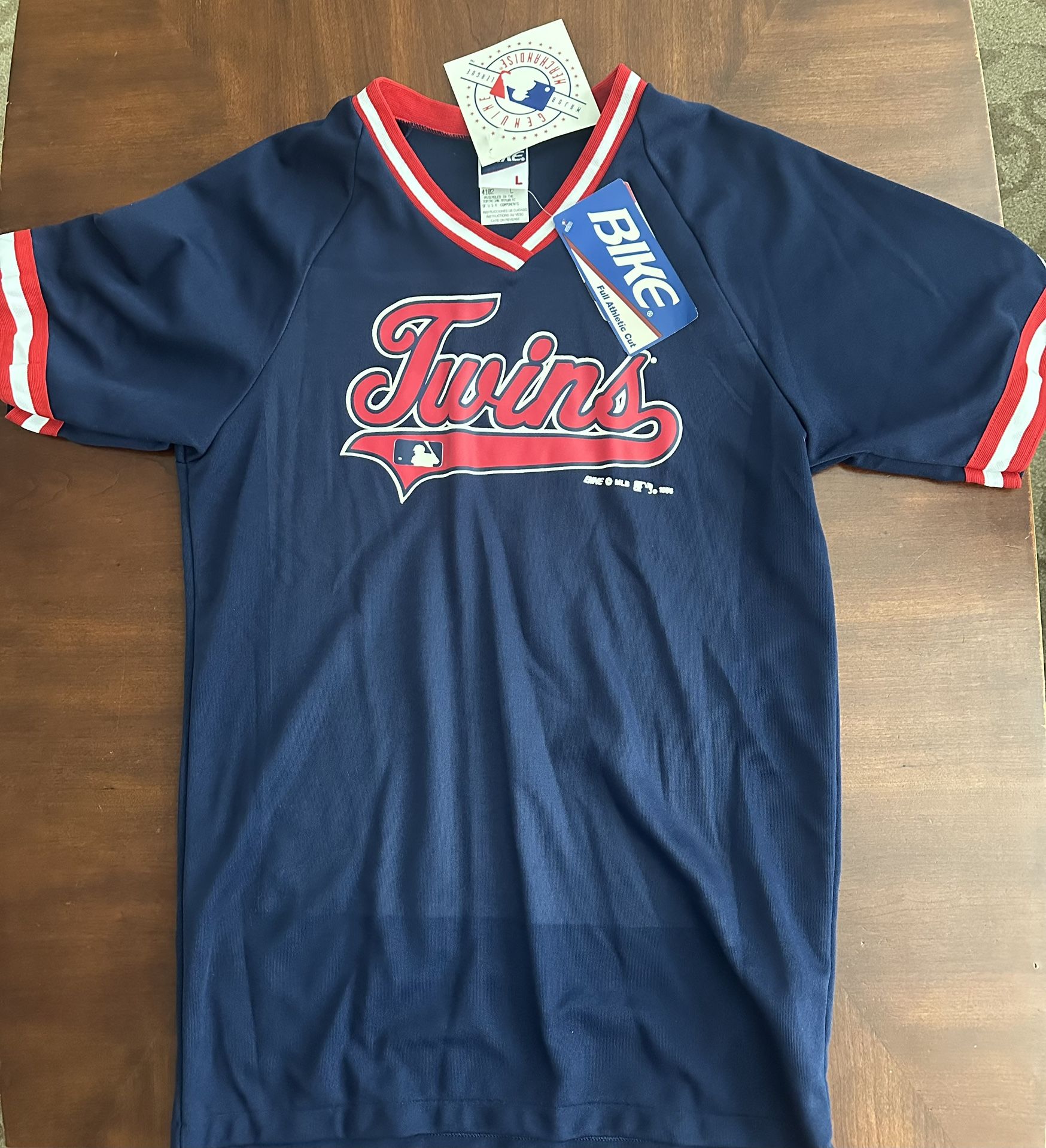 Twins Size Large Baseball Jersey