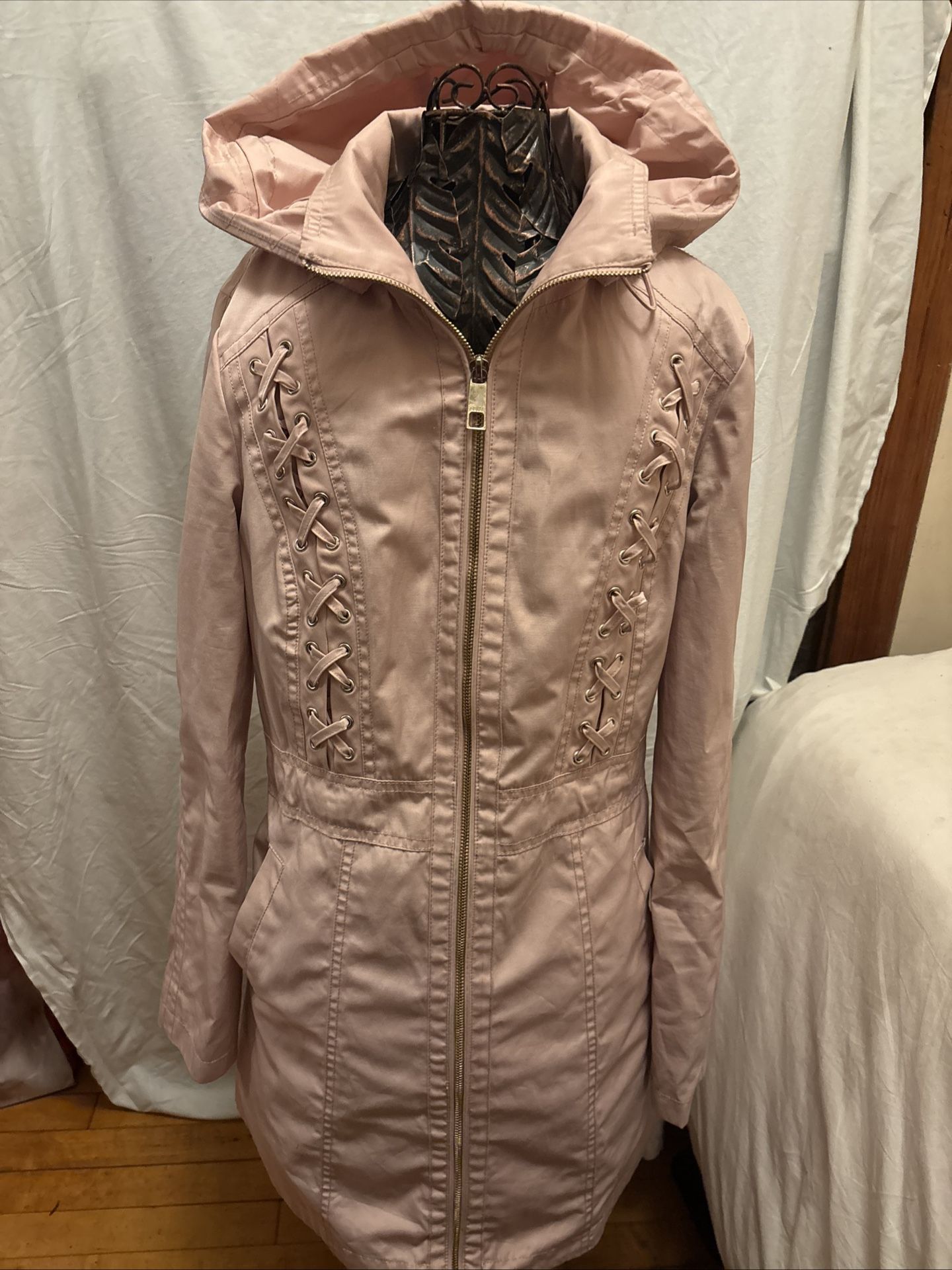 Guess Pink Raincoat XS 