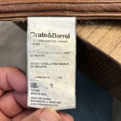 Crate & Barrel Tig Bar Stool