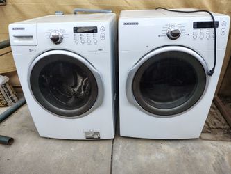HE Washer and Dryer stackable set