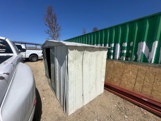 Metal shed
