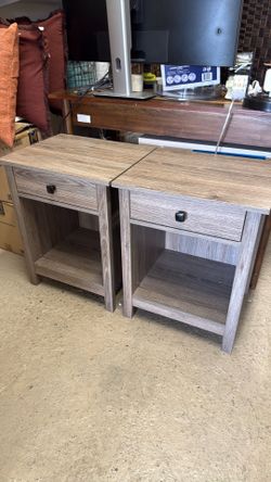 NEW - Set of 2 Nightstands