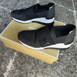 Micheal Kors Felix Trainer Black Shoes