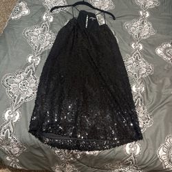 Express Sequins Mini Dress