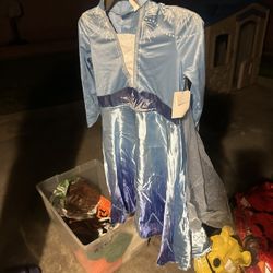 ❄️ Disney Frozen II Elsa Costume Dress – Kids Size 7-8