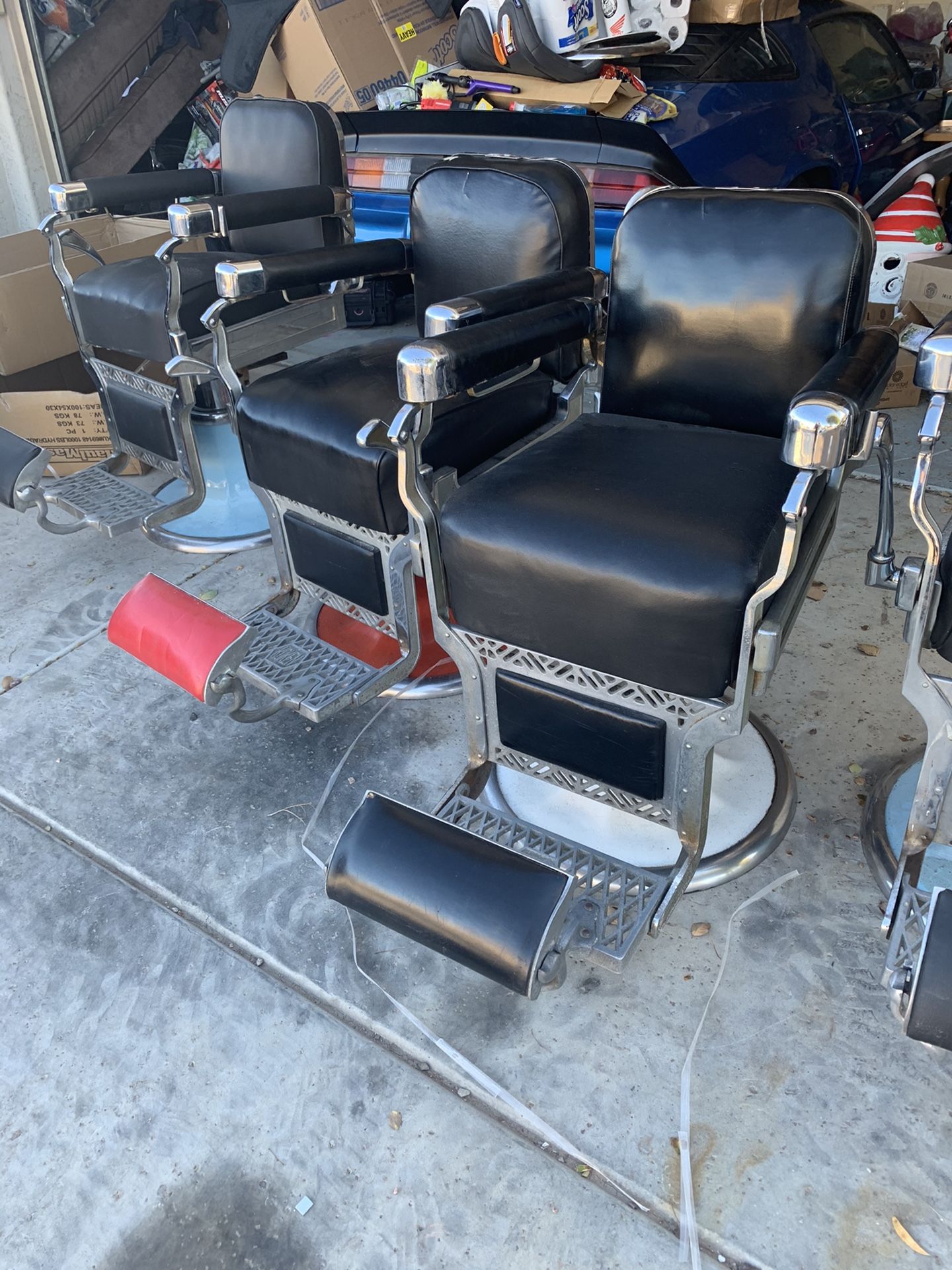 PAIDAR and Koken Barber Shop Chairs