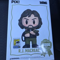 RJ MACREADY THING 2025 SDCC THRILLJOY PIX! OFFICIAL CON STICKER