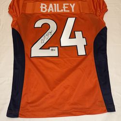 Champ Bailey Autographed Jersey