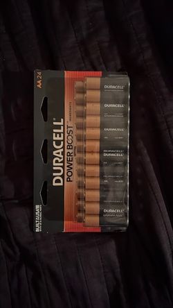 24 pack AA Duracell batteries