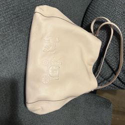Peach Coach Purse