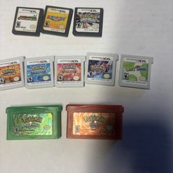 Gamboy, Ds, And 3DS Games For Sale 