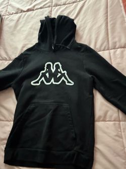 Kappa Black Logo Hoodie