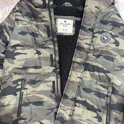 Abercrombie Kids Camo Winter Coat