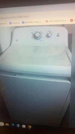 2021 GE Electric Dryer