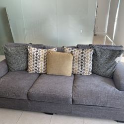 Grey Cindy Crawford Palm Springs Couch